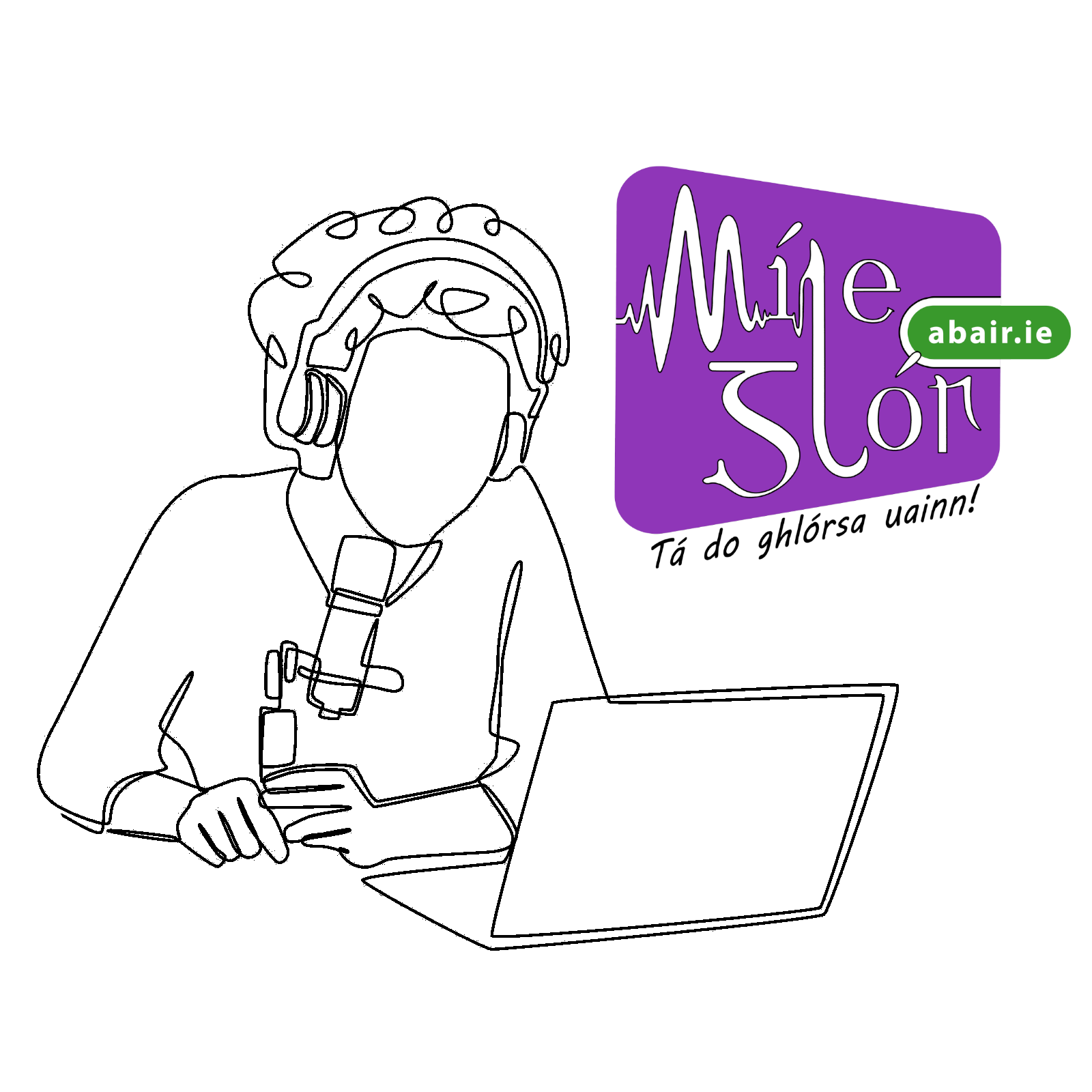 Mile Glór logo